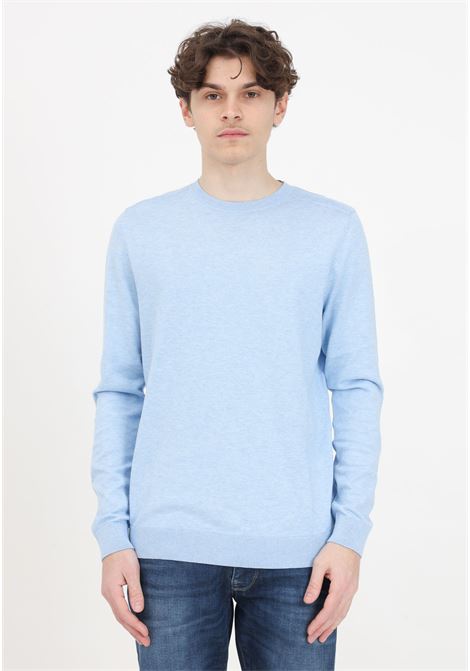 Light blue men's crew neck sweater SELECTED HOMME | 16074682Cashmere Blue